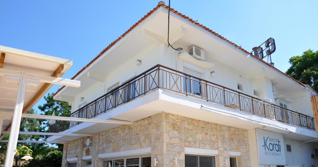 Coralli Beach Studios-Apartments Kallithea  Экстерьер фото